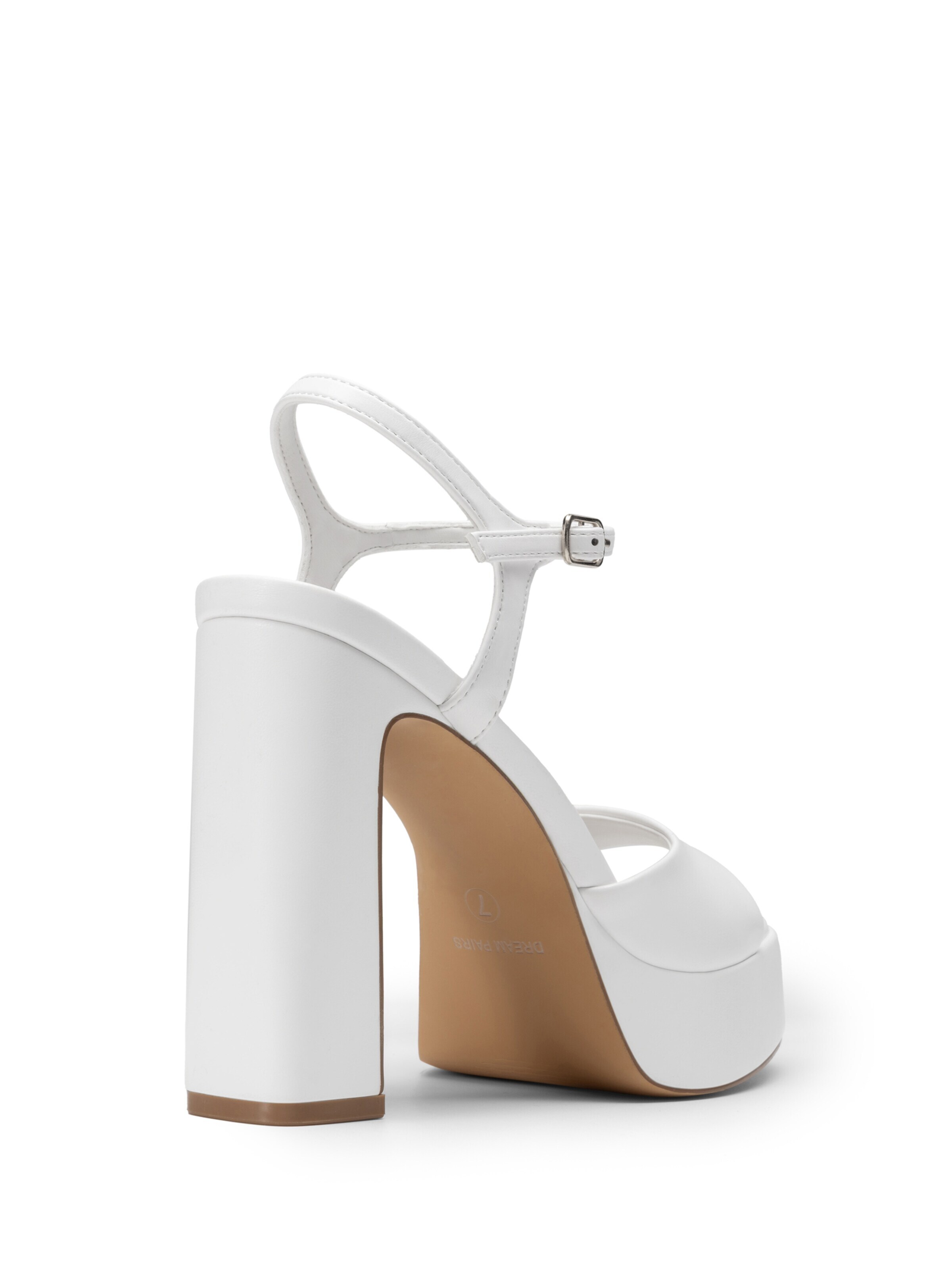 Dream Pairs Strap Sandals in White