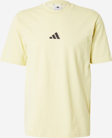 Maglia funzionale 'Essentials' di ADIDAS SPORTSWEAR in giallo: frontale