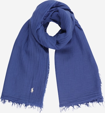 Polo Ralph Lauren Sjaal in Blauw: voorkant