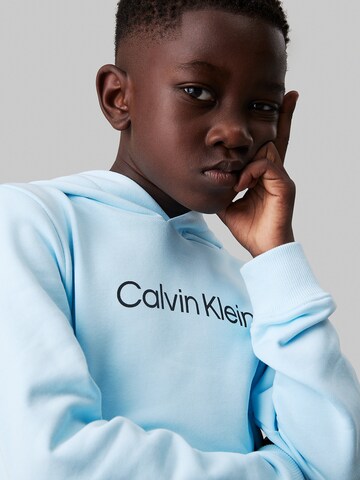 Calvin Klein Jeans Sweatshirt in Blauw