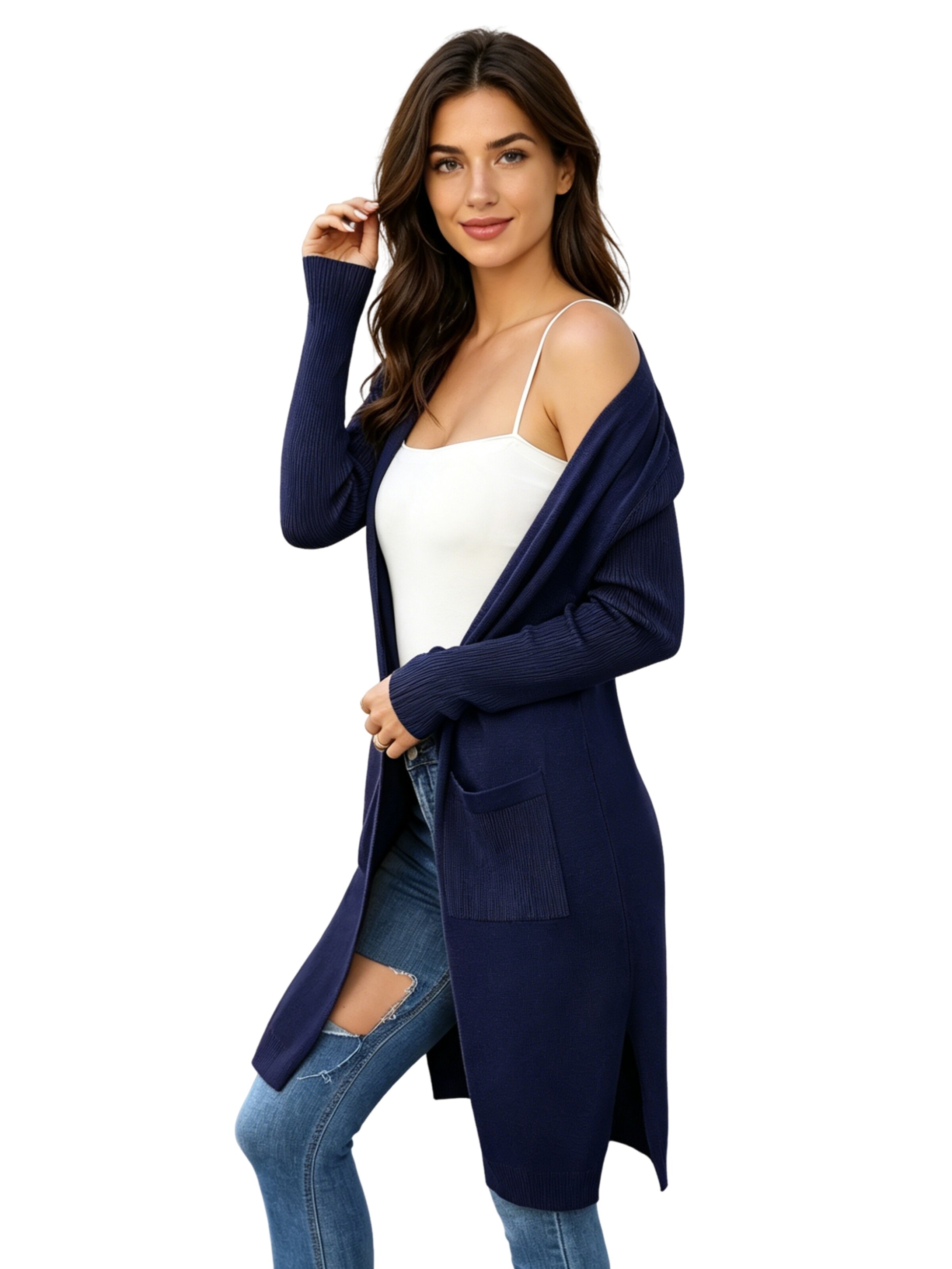 KoJooin Strickjacke‌‌‌‌‌‌‌‌‌ in Blau
