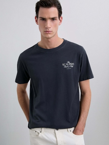 Scalpers Shirt in Blue: front