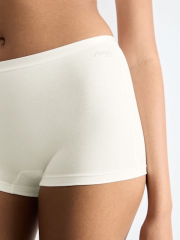 SLOGGI Broekje 'GO Daily Cotton Short' in Wit
