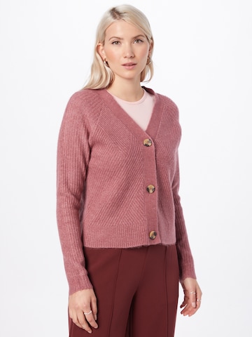 ONLY Knit Cardigan 'Carol' in Red: front