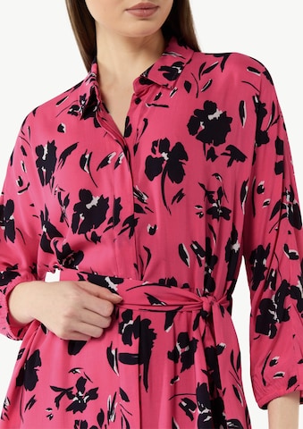 comma casual identity Skjortklänning i rosa