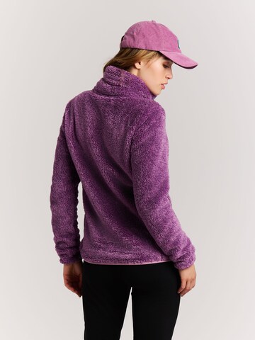PROTEST Fleece Jacket 'RIRI' in Purple