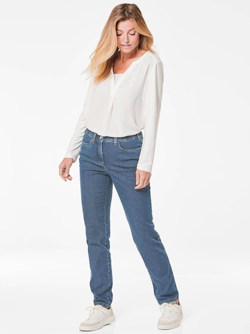 Goldner Regular Jeans 'Carla' in Blue