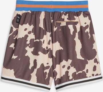 PUMA Loosefit Sportshorts 'Clydes Closet' in Braun