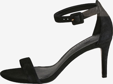 Sandales à lanières Next en noir : devant