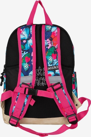 Pick & Pack Backpack 'Schmetterling' in Blue