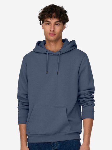 Only & Sons Sweatshirt 'Ceres' in Blauw