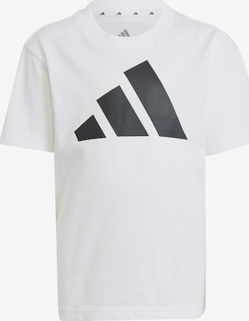 ADIDAS SPORTSWEAR Funktsionaalne särk, värv valge: eest vaates