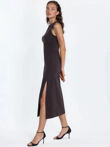 Hiccup Dress in Brown