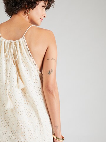 YAS Sommarklänning 'MILIA' i beige