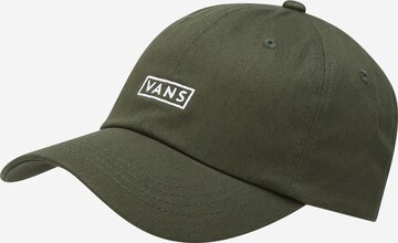 VANS - Gorra 'Bill Jockey' en verde: frente