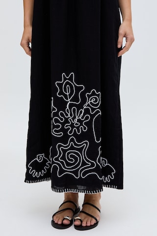 RAFFYA Kleid 'Candy Tabard' in Schwarz