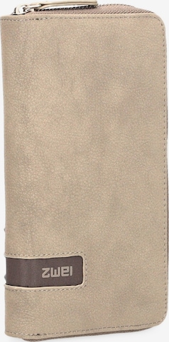 ZWEI Wallet 'MADEMOISELLE.M MW2' in Grey: front