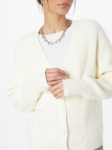 Moves Knit cardigan 'laris' in White