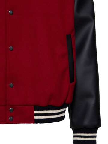 King Kerosin Übergangsjacke in Rot