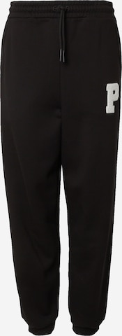 Pacemaker Tapered Pants 'Mio' in Black: front