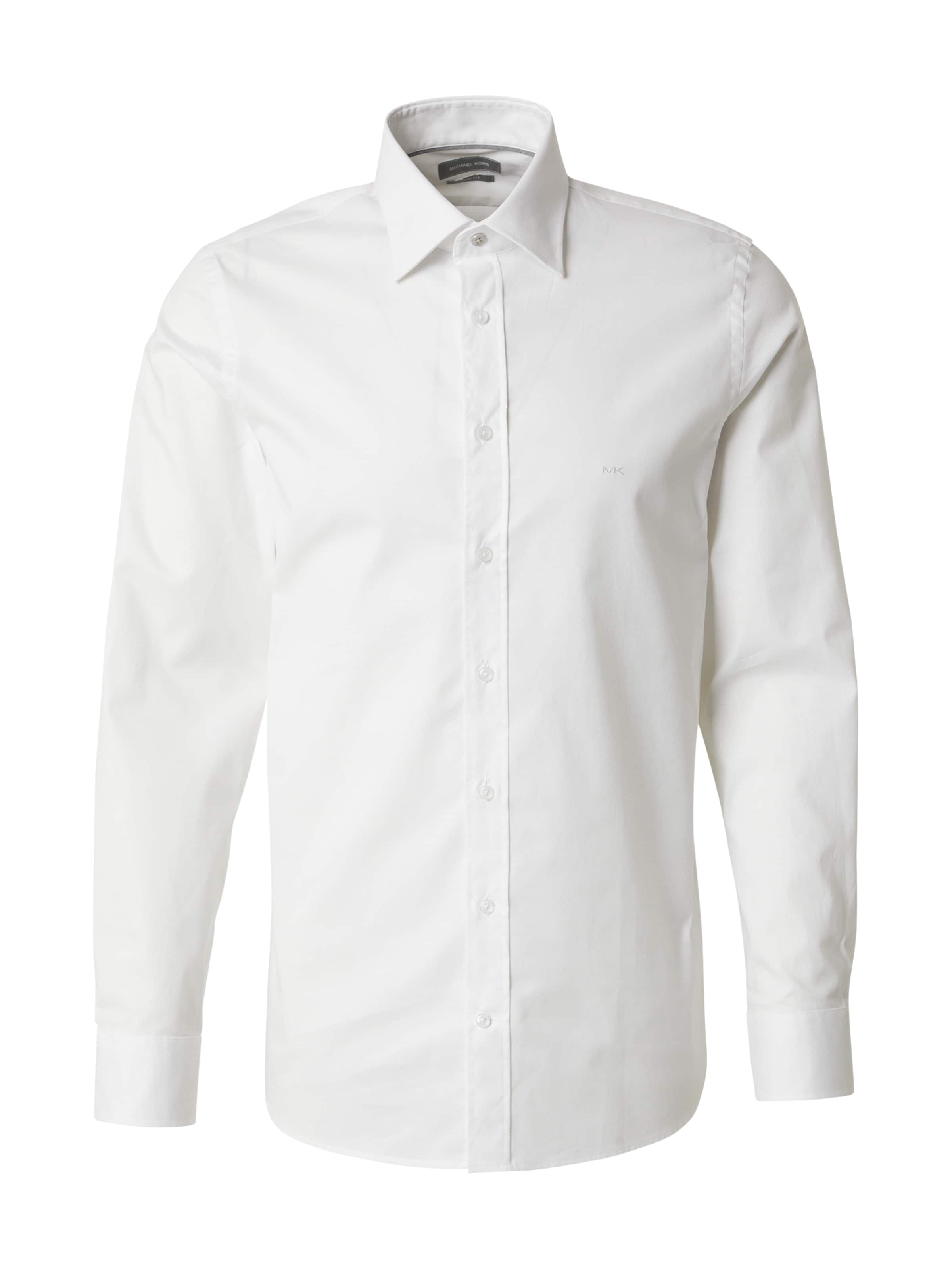 Michael Kors Button Up Shirt in White: front
