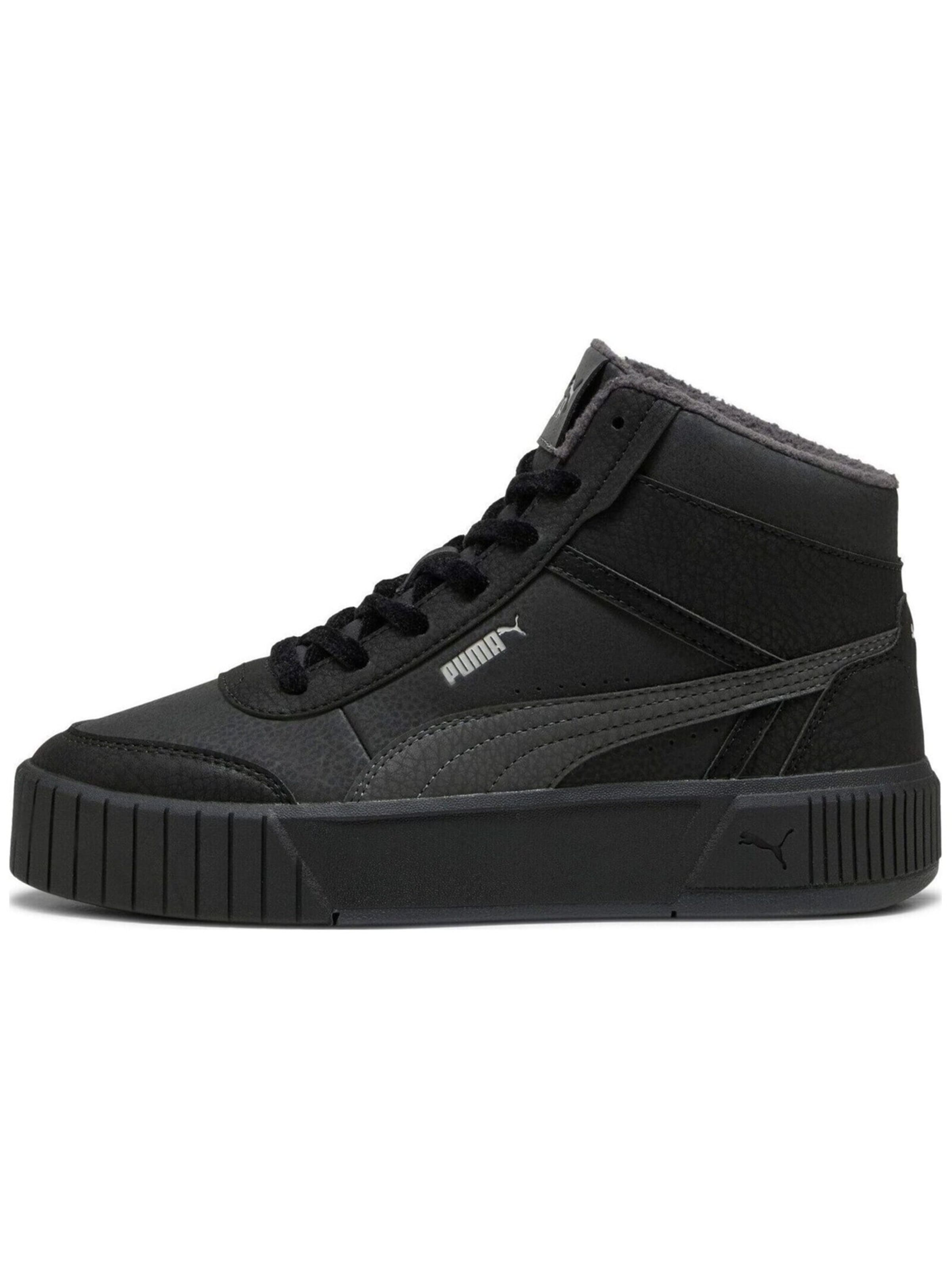 PUMA Sneakers hoog 'Carina Mia' in Zwart: voorkant