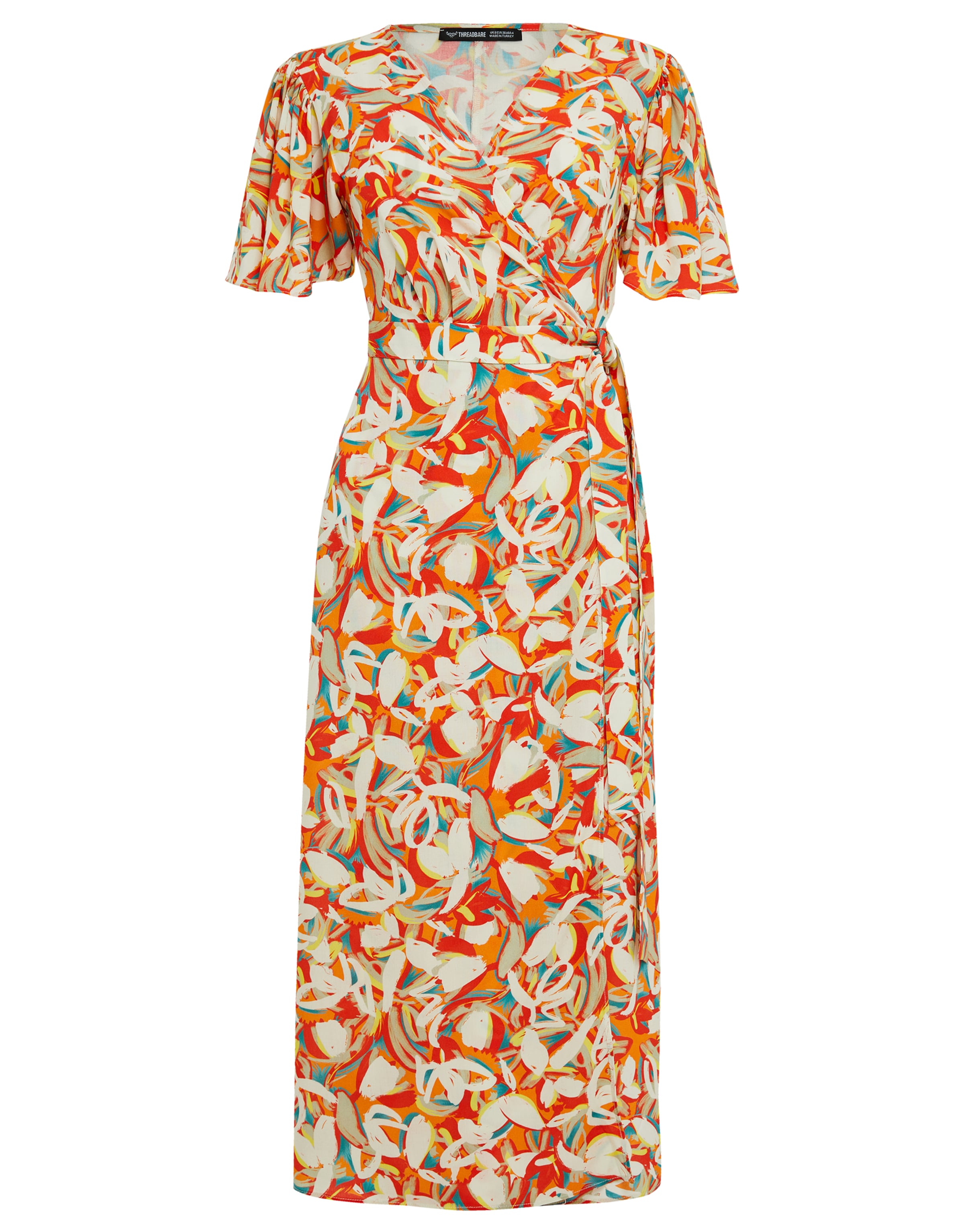 Threadbare Summer dress 'Malika' in Orange: front