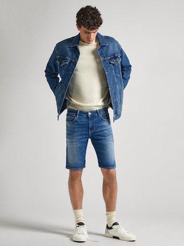 Pepe Jeans Regular Shorts in Blau