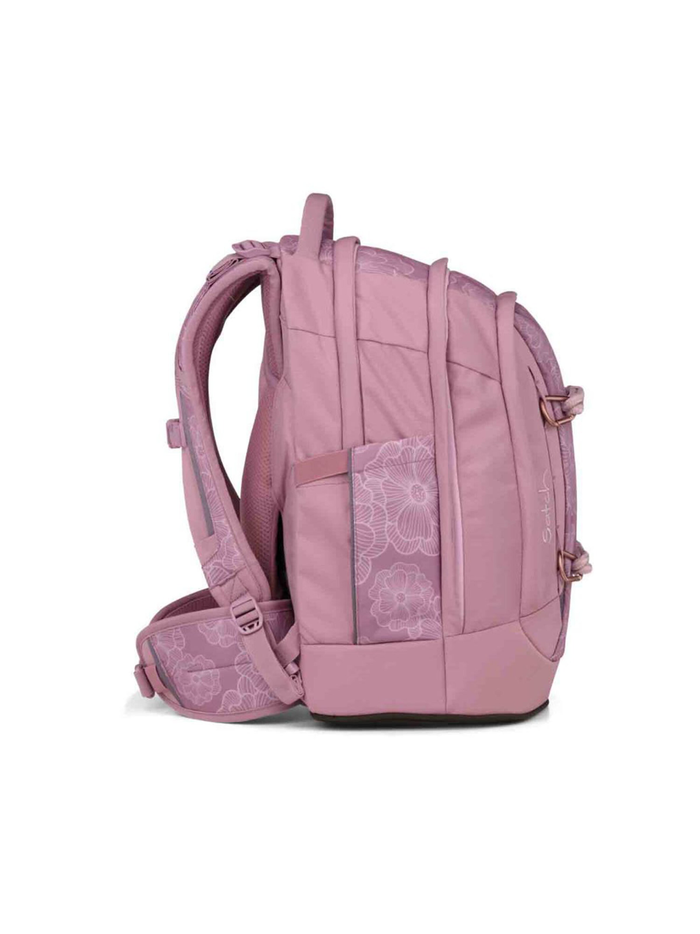 Satch Backpack 'Pack Schulrucksack Set 3tlg' in Pink