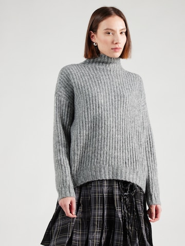 TOPSHOP Свитер в Серый: спереди