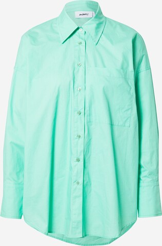 Moves - Blusa 'Elanu' en verde: frente