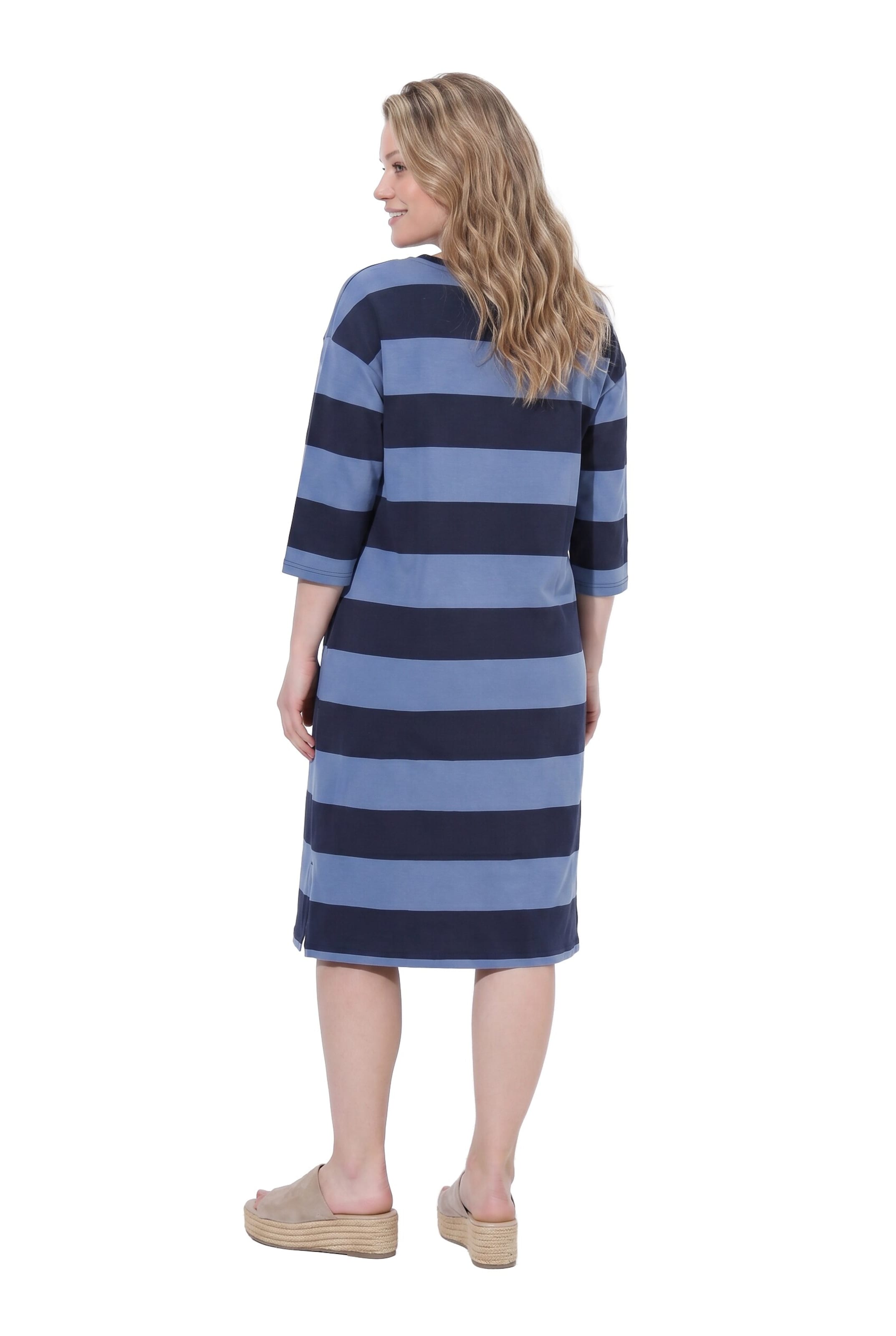 Ulla Popken Jurk in Blauw