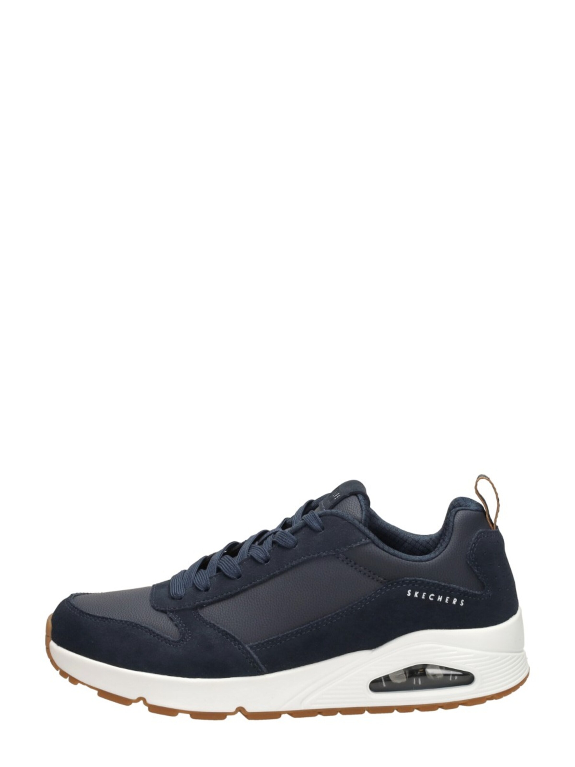 Baskets basses 'Uno - Stacre' SKECHERS en bleu : devant