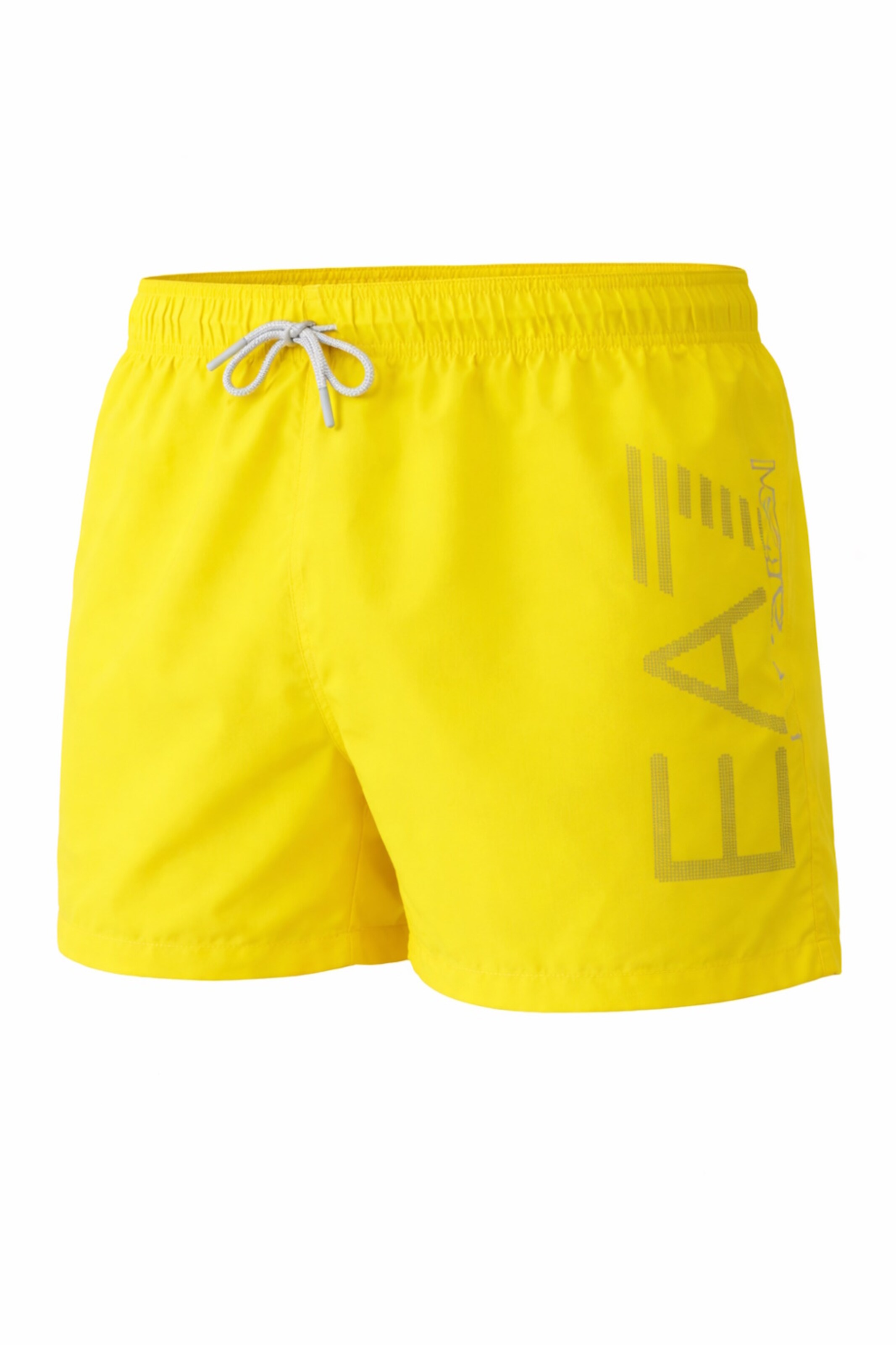 EA7 Emporio Armani Zwemshorts in de kleur Geel, Productweergave