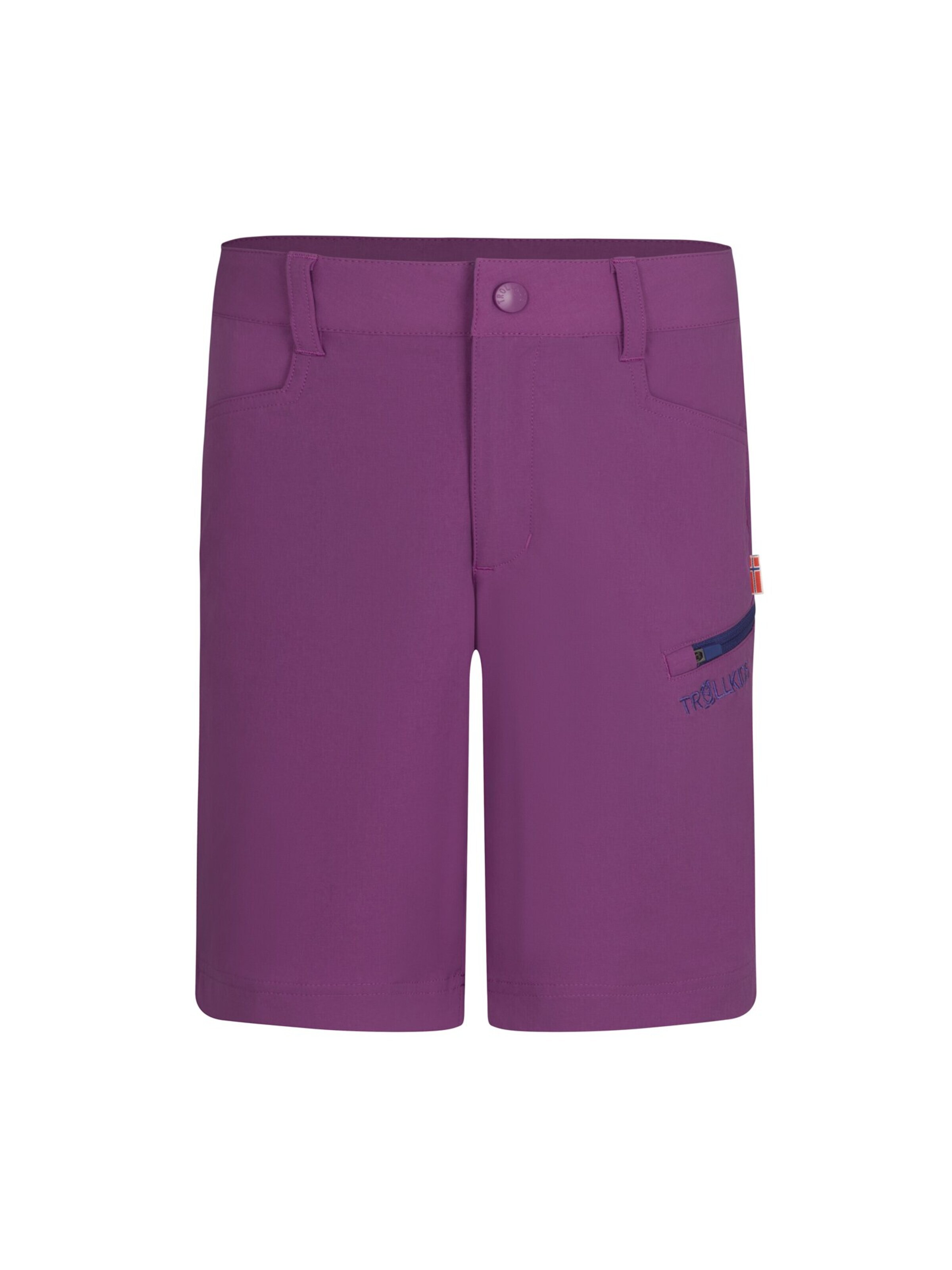 TROLLKIDS Workout Pants in Purple: front