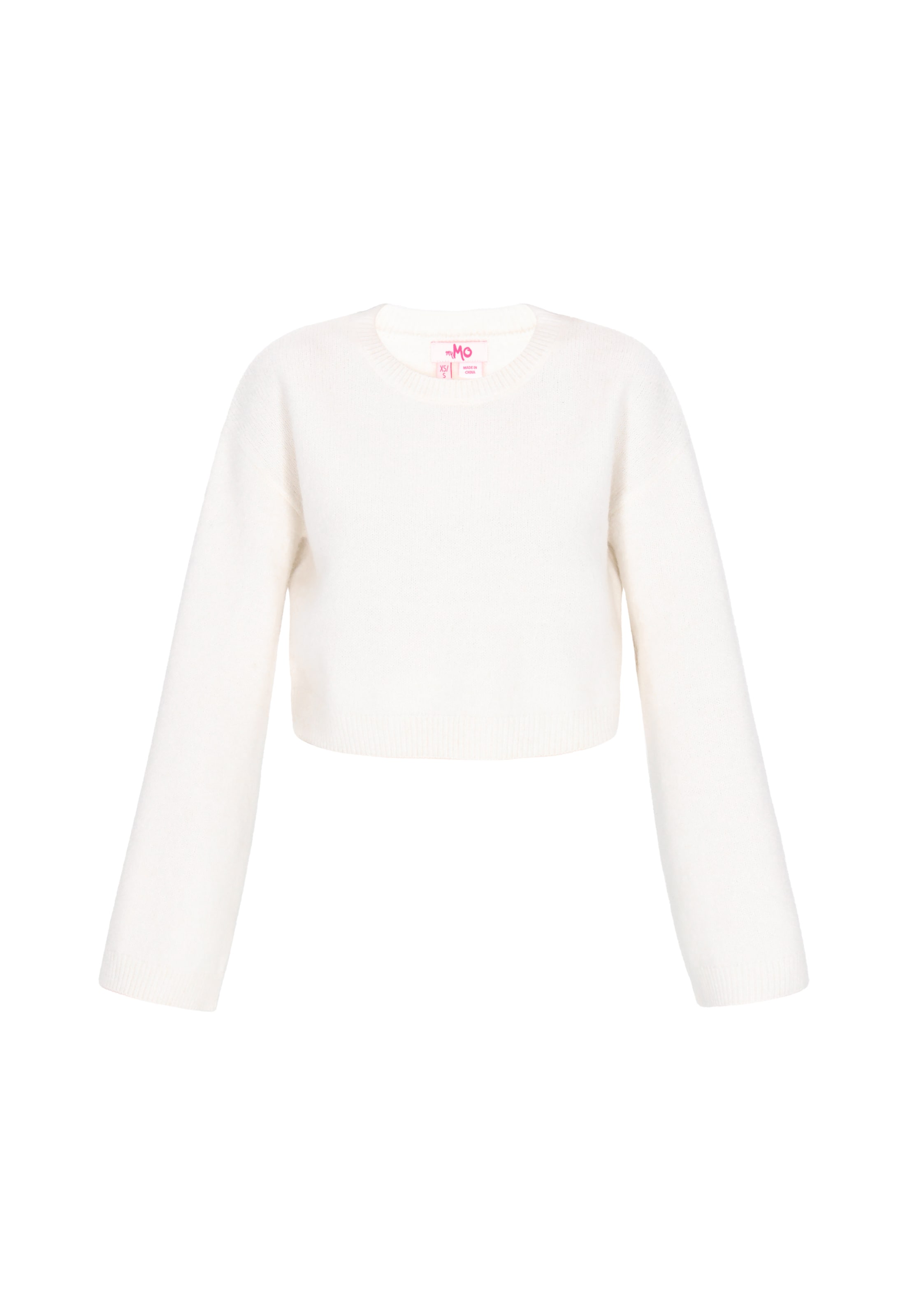 MYMO Pulóver - fehér: elől
