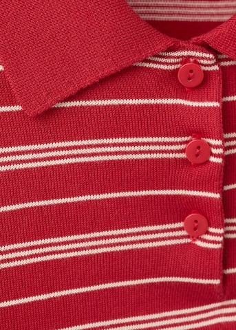 Pull-over 'POLVITO' MANGO en rouge