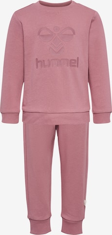 Hummel Tracksuit 'ARINE' in Pink: front