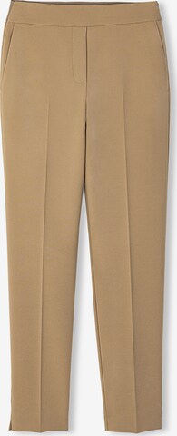 Pantalon à plis Ipekyol en beige : devant