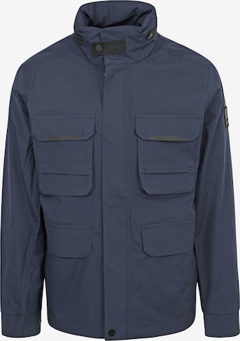 TENSON Winterjas 'Fargo' in Blauw: voorkant