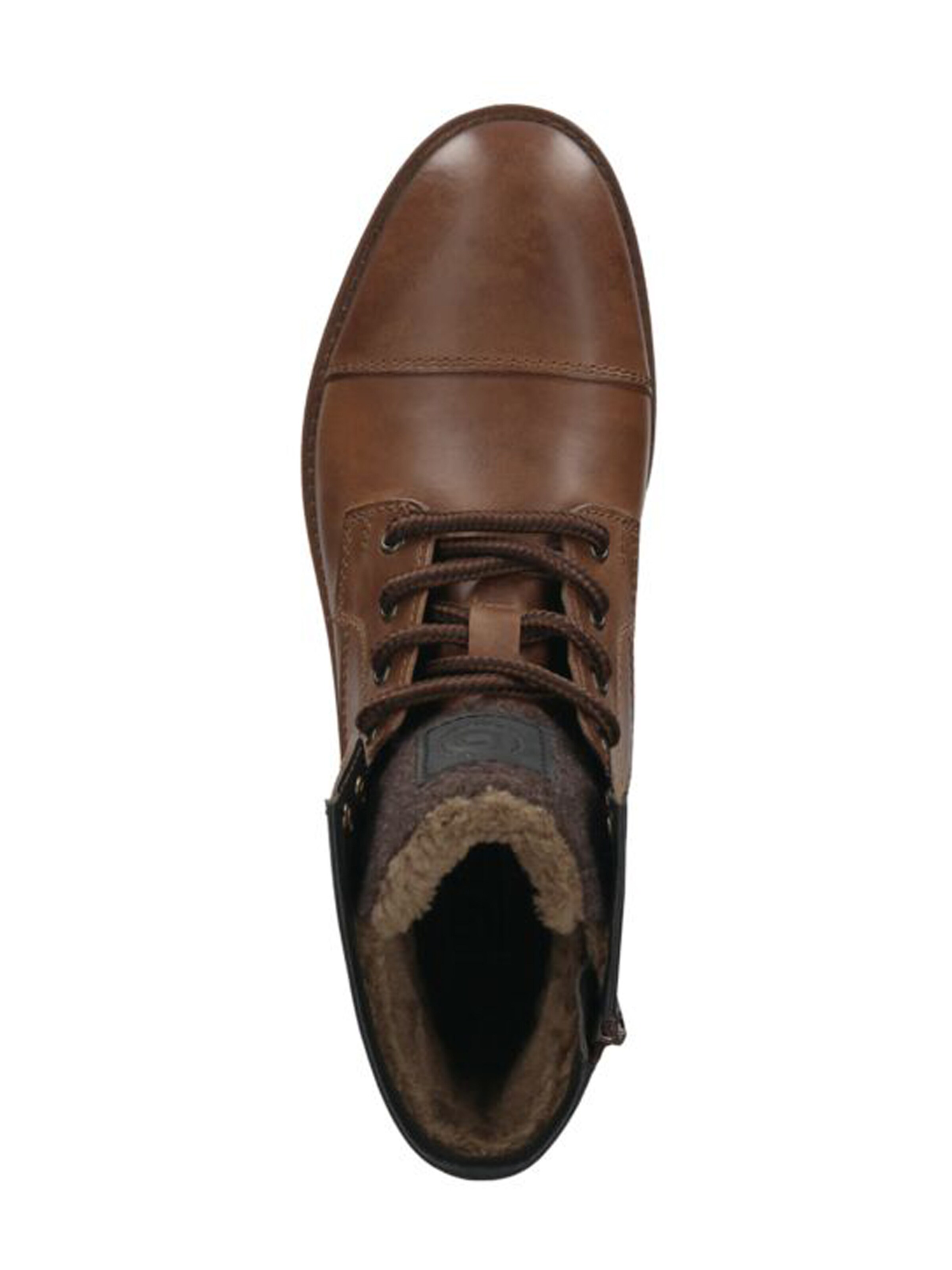 Bocanci cu șireturi de la bugatti pe maro