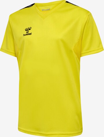 T-Shirt fonctionnel 'Authentic' Hummel en jaune