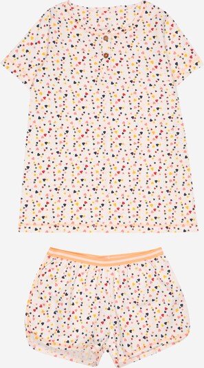 Claesen's Schlafanzug in navy / pink / rot / offwhite, Produktansicht