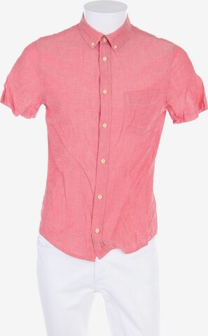 H&M Button Up Shirt in S in Pink: front