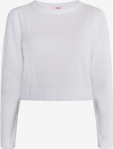 MYMO - Pullover 'Biany' em branco: frente