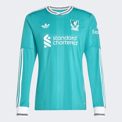 ADIDAS PERFORMANCE Functioneel shirt 'Liverpool FC 25/26' in XS in de kleur Turquoise / Wit, Productweergave