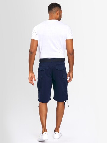 Alessandro Salvarini Regular Cargo Pants in Blue