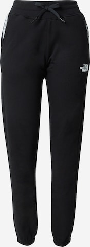 THE NORTH FACE Tapered Pants 'ZUMU' in Black: front