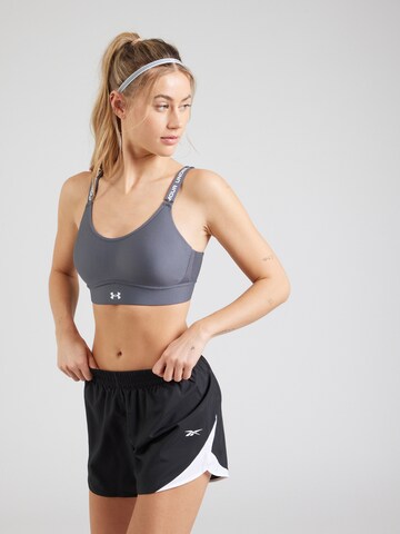 UNDER ARMOUR Bralette Sports bra 'Infinity 2.0' in Grey: front