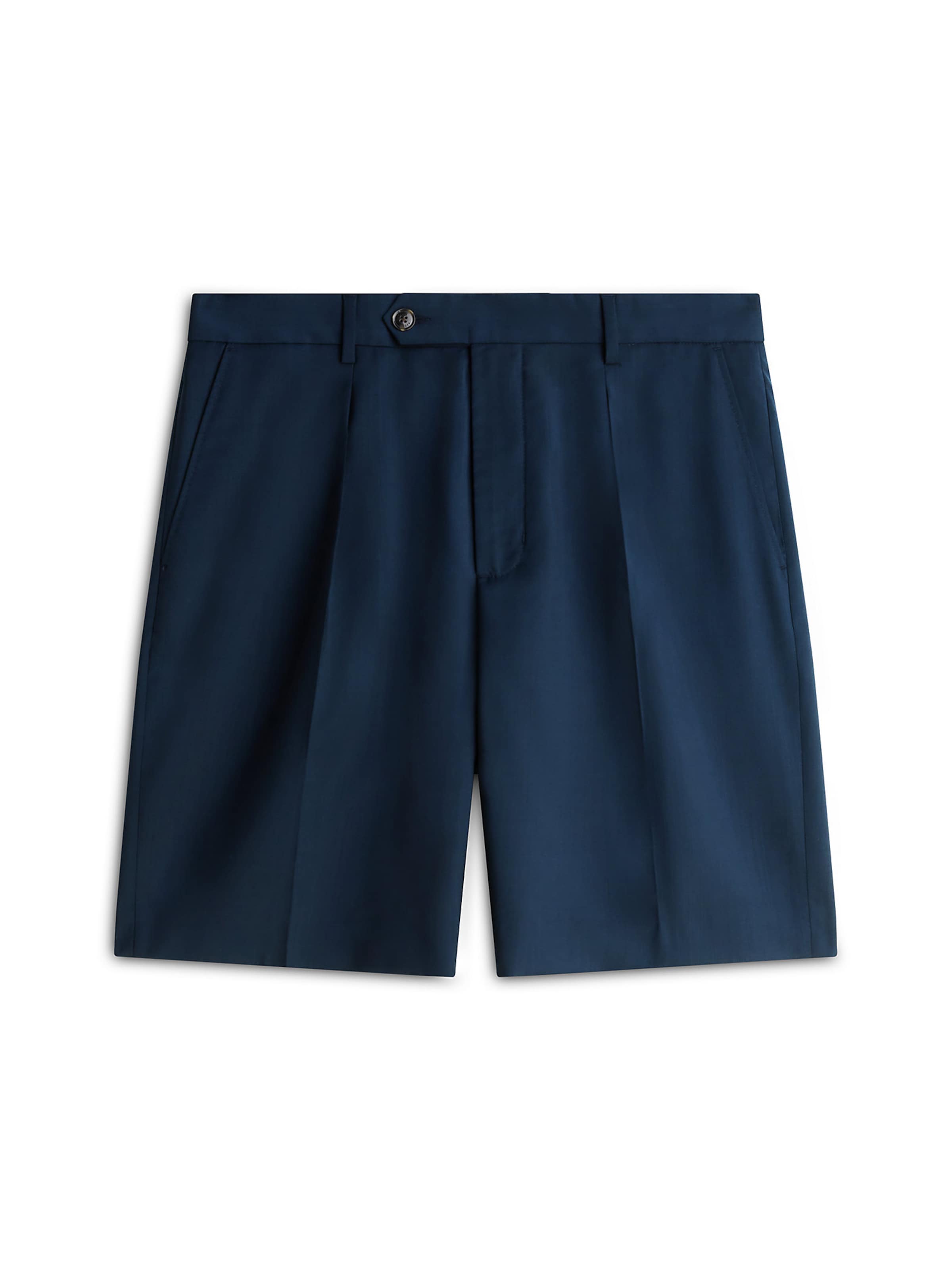 TOMMY HILFIGER Loosefit Bandplooibroek 'Smart Casual Pure' in Blauw: voorkant